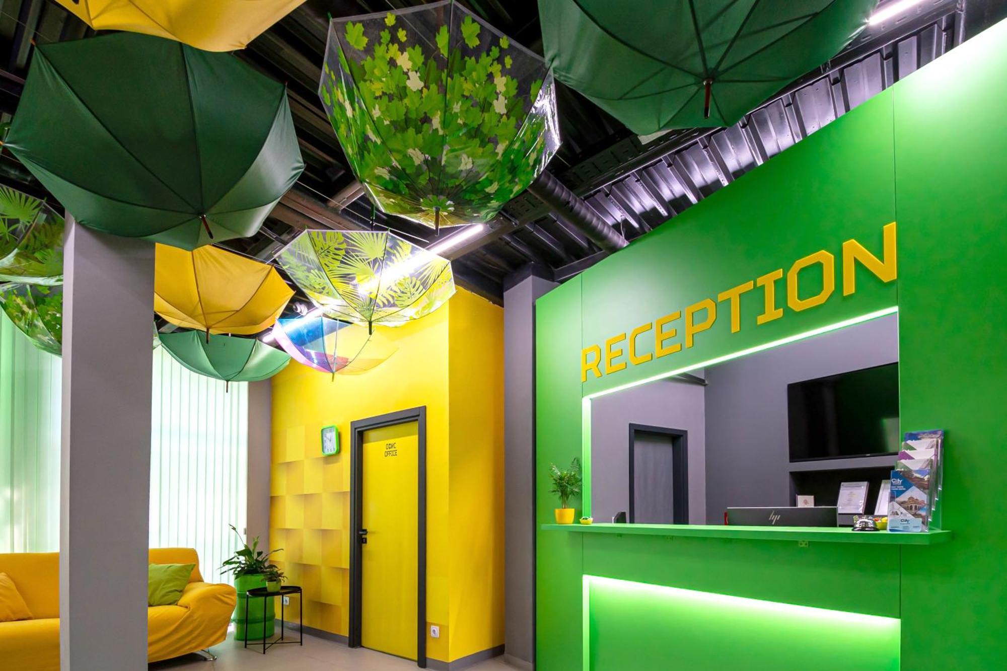 Green Cube Capsule Hostel Szófia Kültér fotó